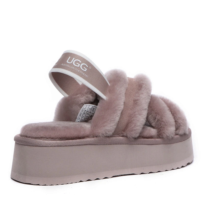UGG Sayuri Platform Cross Slides 2 UGG Sayuri Platform Cross Slides - Image 2