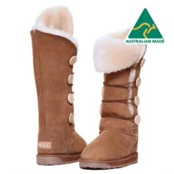 PACIFIC UGG Tall Quadruple Elastic Boot- Made In Australia -Jumbo || PACIFIC Store ugg tall quadruple elastic boot made in australia original ugg australia classic 2